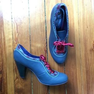 Poetic License Backlash Lace-Up Pumps